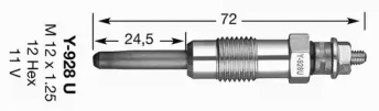 Свеча накаливания NGK 4389